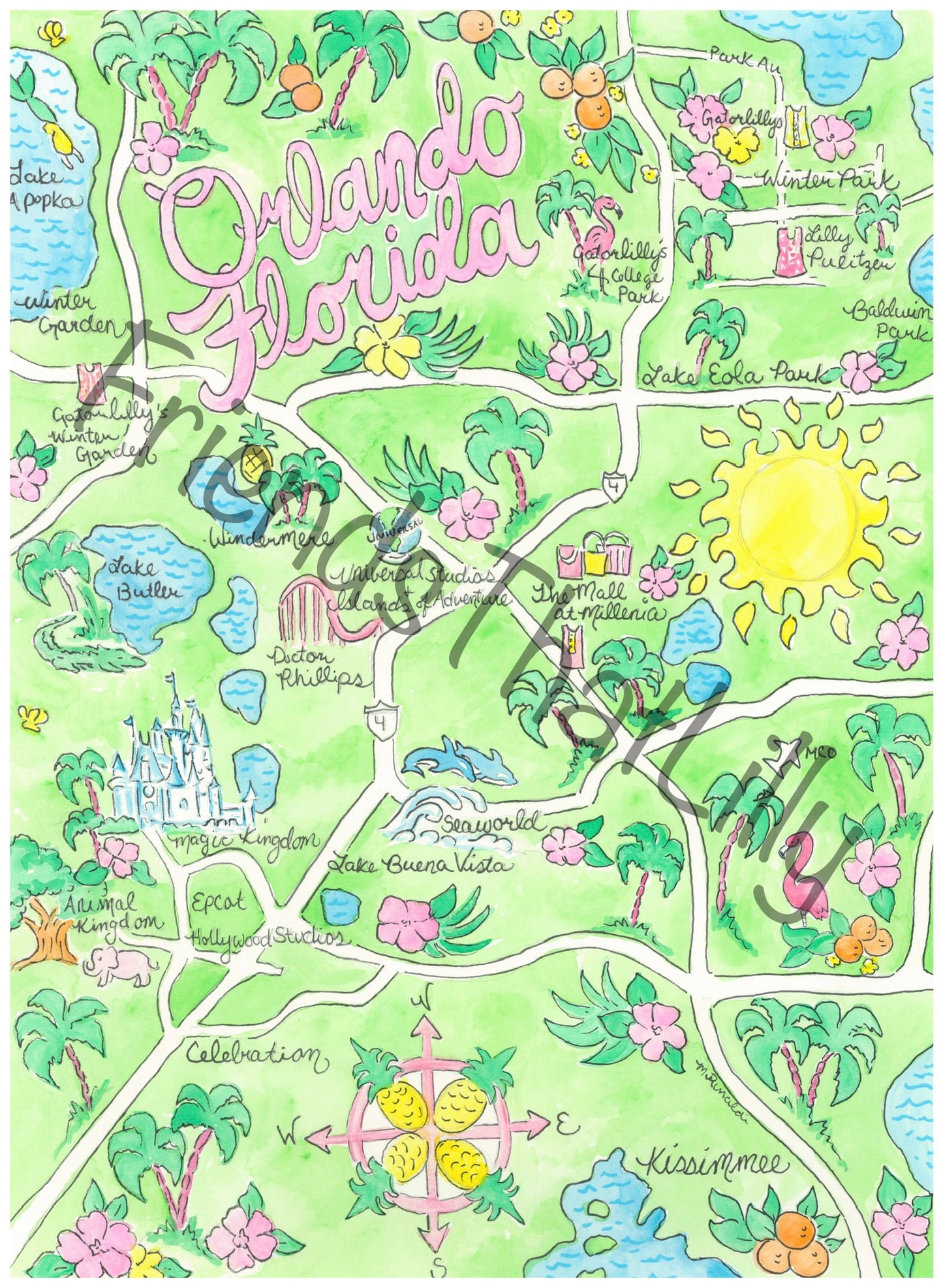 SALE! Orlando Florida Blanket