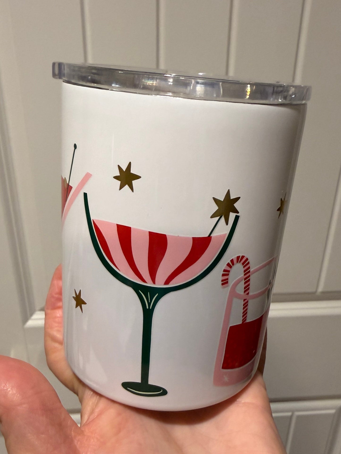 Stainless Steel Tumbler - Holiday Drinks