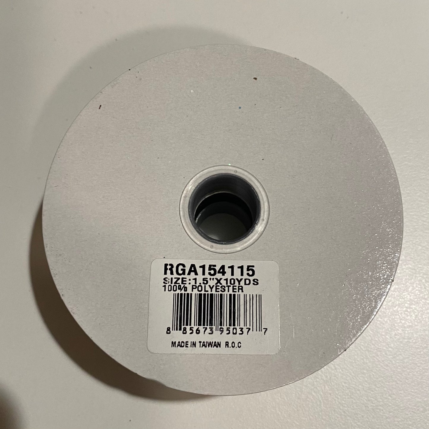 Pink w/ White Eyelet Trim 1.5” x 10 YD