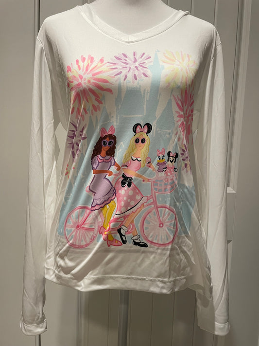 SALE! Mouse & Duck Bounding Illustration Shirts