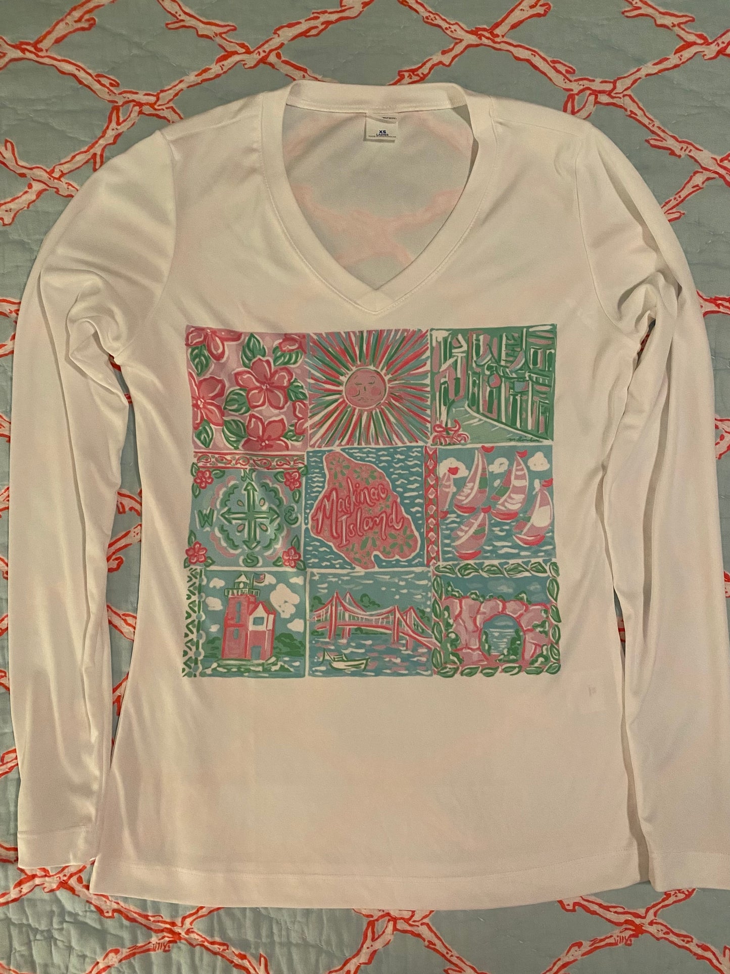 Women's T-Shirts: FTL Mackinac Island Illustration Design