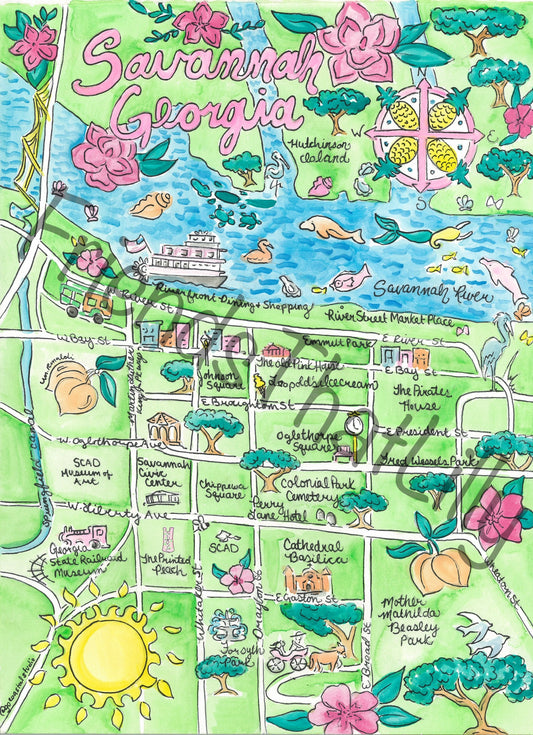 SALE! Savannah, GA Blanket