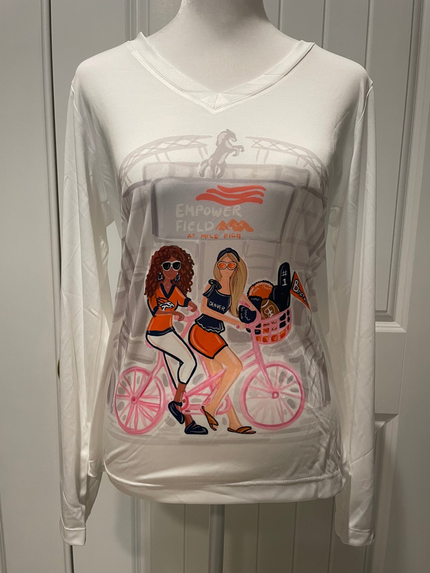 SALE! Denver Broncos Illustration Shirts