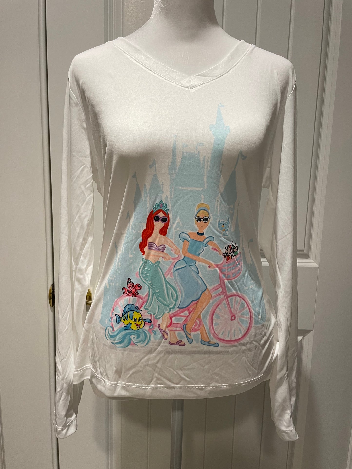 SALE! FTL Mermaid and Blue Princess Illustration Shirts