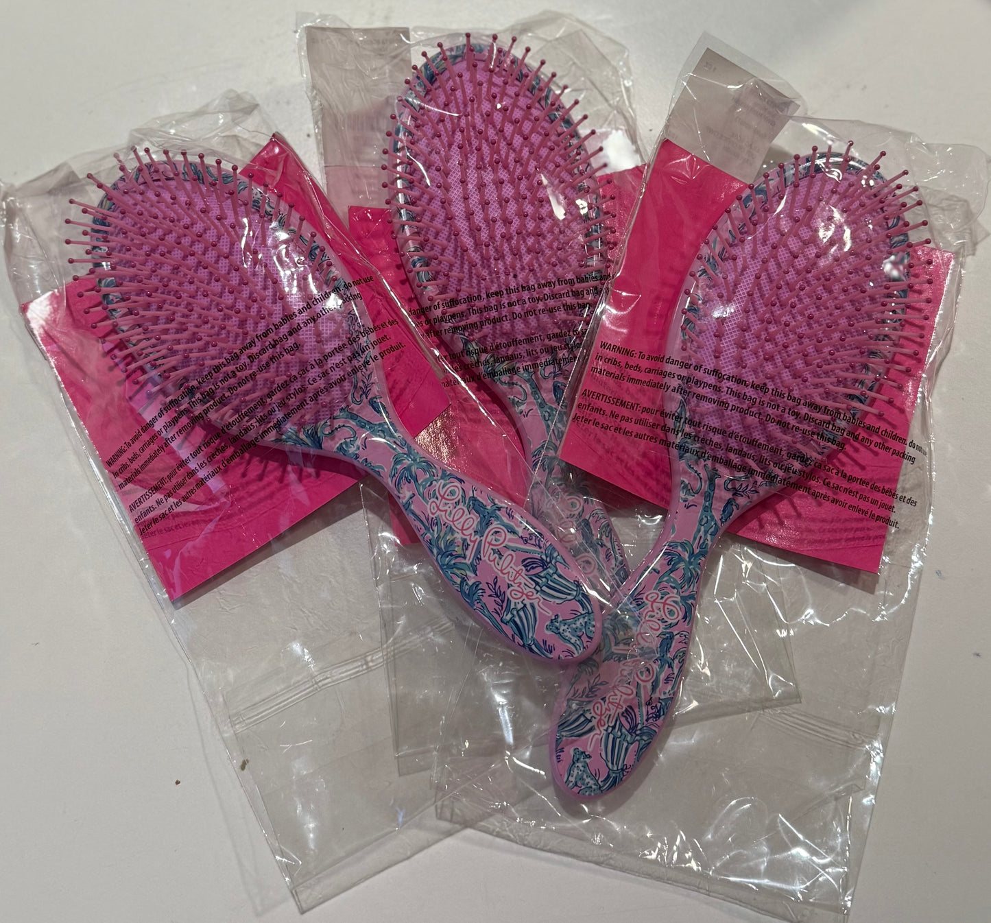 LP Lilac Rose Out Of Office Hair Brush