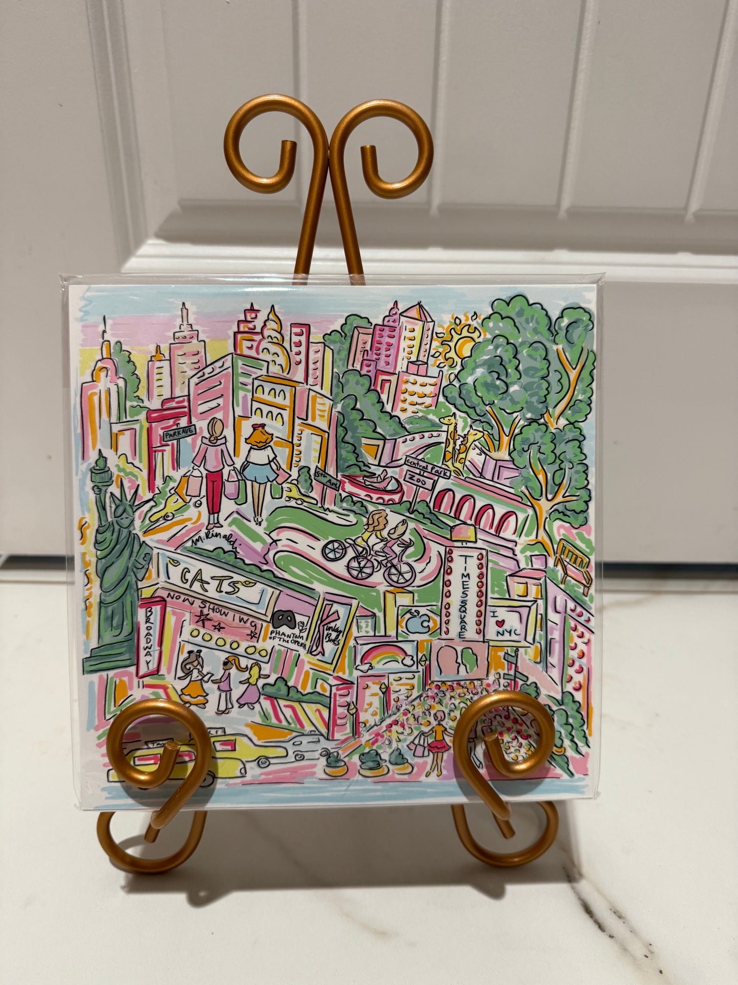 Medium & Large Gold Easels