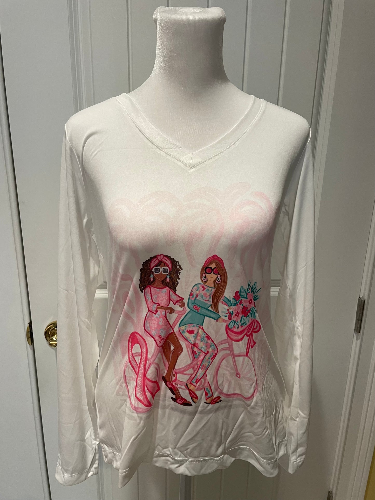 SALE! Breast Cancer Awareness Illustration Shirts