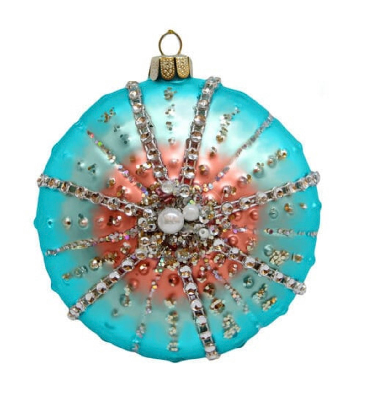 Jeweled Sand Dollar Ornament