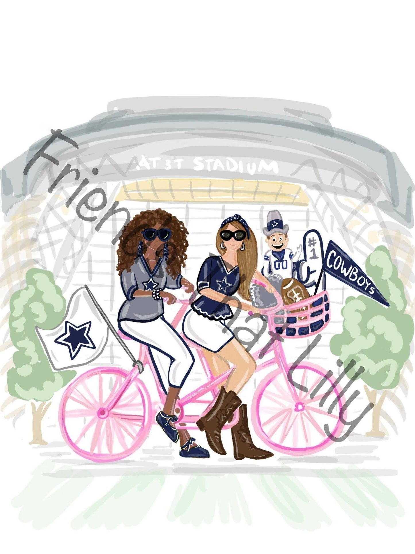 SALE! Dallas Cowboys Illustration Shirts