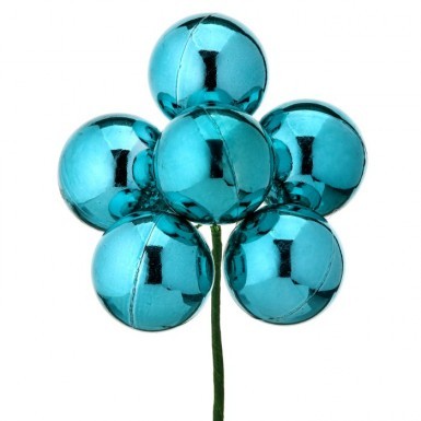 Shiny Stemball 40mm, bunch of 6