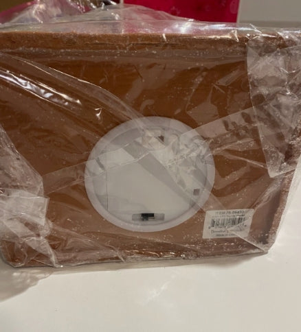 LED Candy House With Gingerbread Cookies Trim