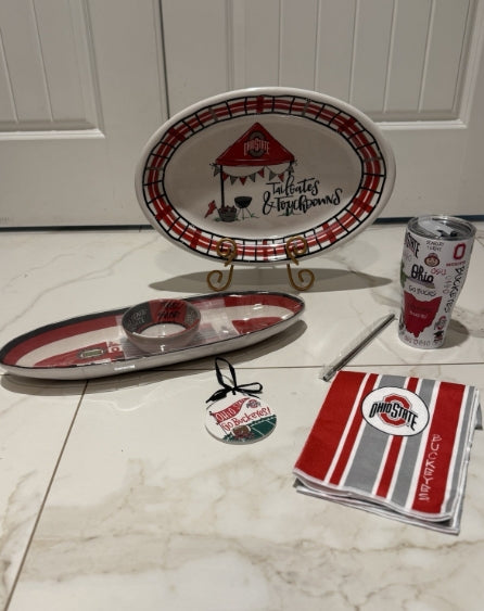 Ohio State Go Buckeyes! Ceramic Ornament