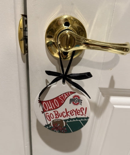 Ohio State Go Buckeyes! Ceramic Ornament