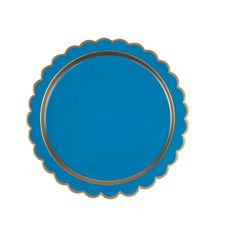 Gracie Scarlett Charger Cornflower Blue(4pk)