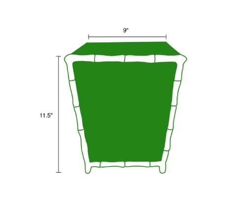 Chang Mai Square Wastebasket