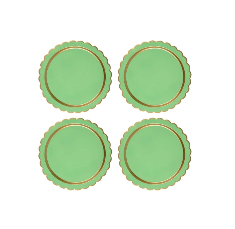 Gracie Scarlett Charger Pistachio Green(4pk)
