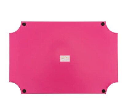 Jolly Santa Enameled Jaye Tray