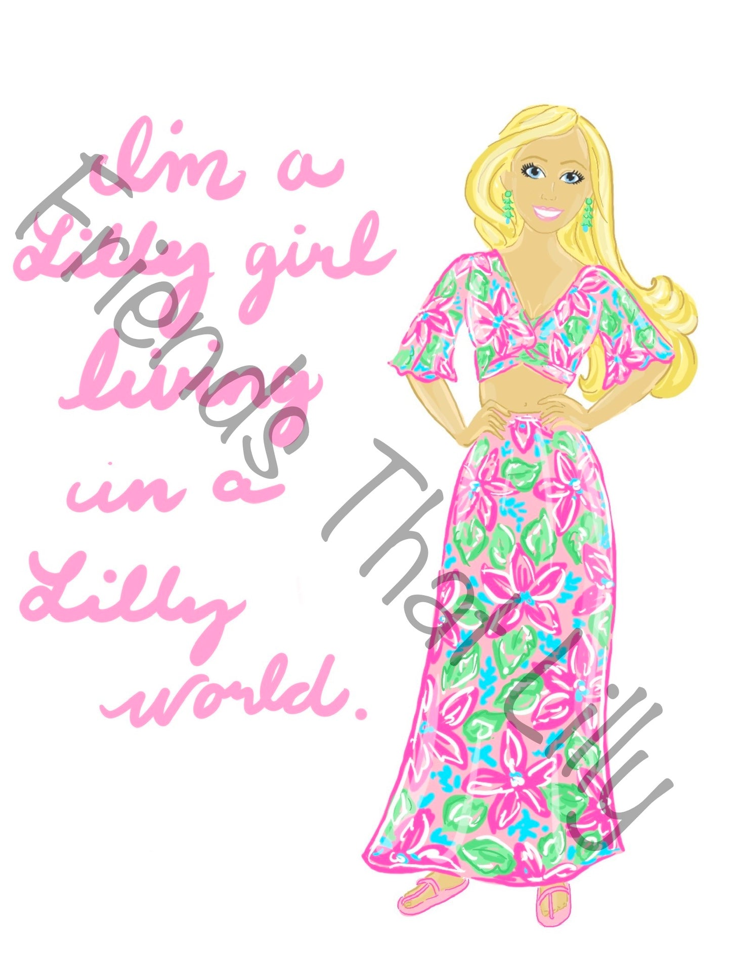 Women’s T-shirts: Lilly Girl/Lilly World