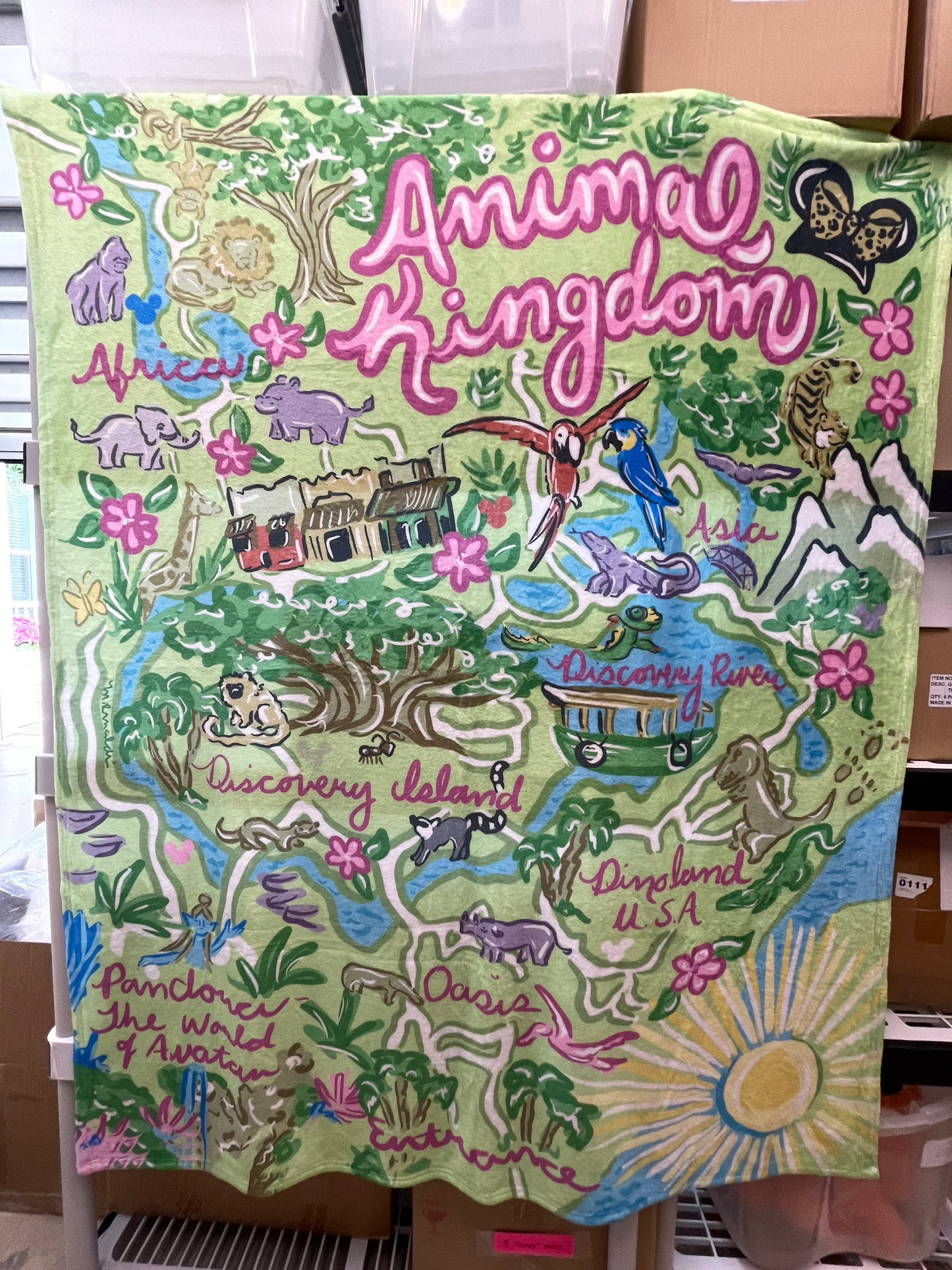 SALE! Disney Park Specific Blankets: Hollywood Studios & Animal Kingdom