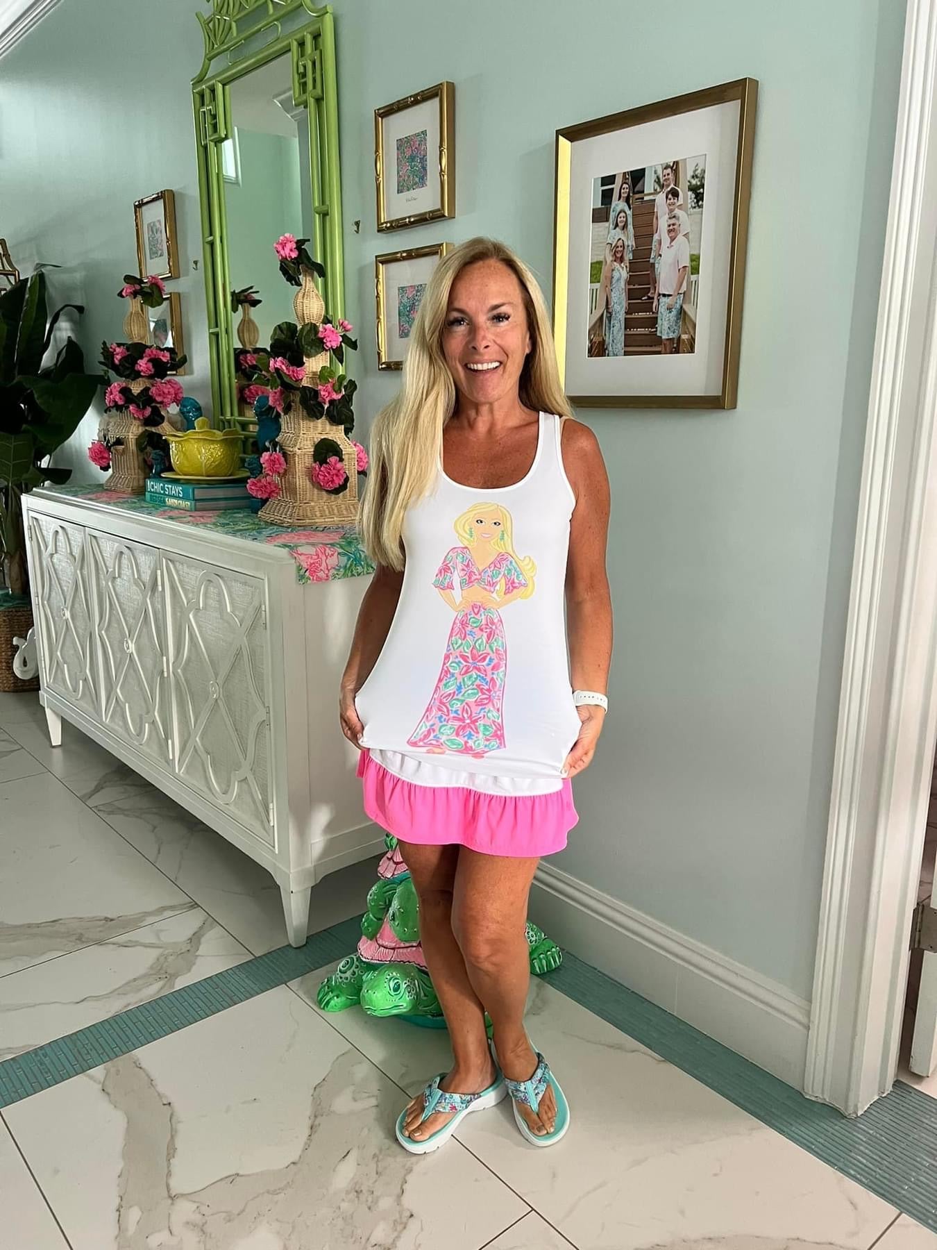 Women’s T-shirts: Lilly Inspired Barbie Doll