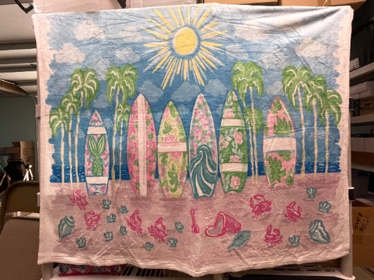 SALE! “FTL Surfboards” Blanket
