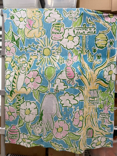 Blanket “Hundred Acre Wood” 50" x 60"