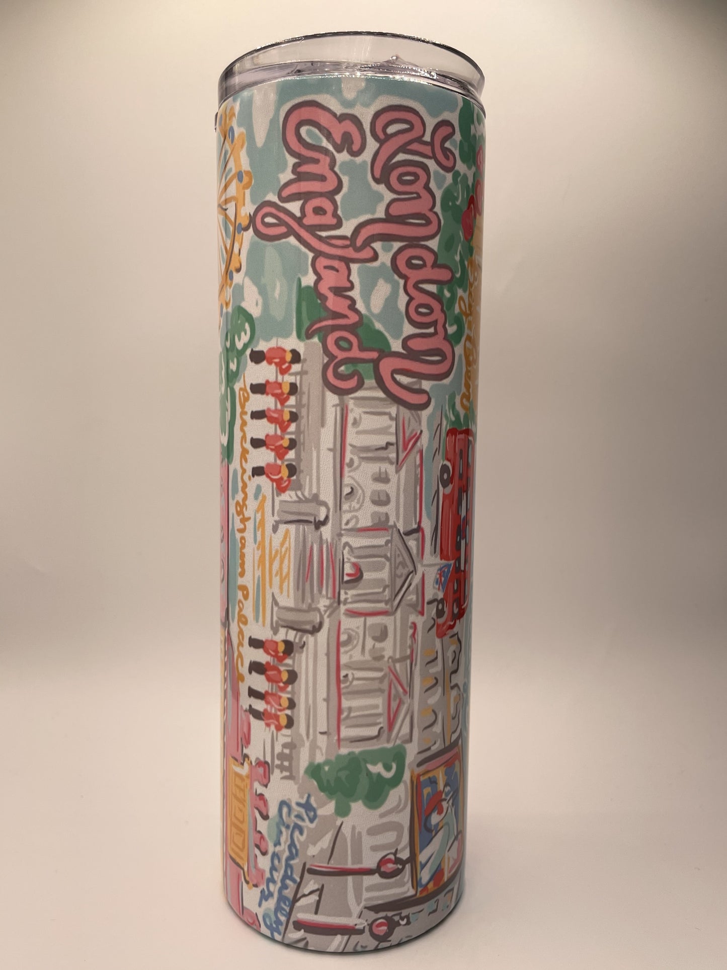 Tumblers - London, England 20oz & 30oz - pink