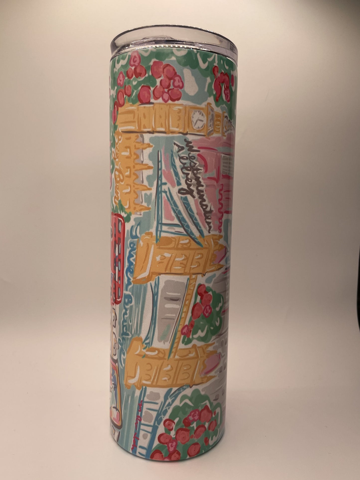 Tumblers - London, England 20oz & 30oz - pink