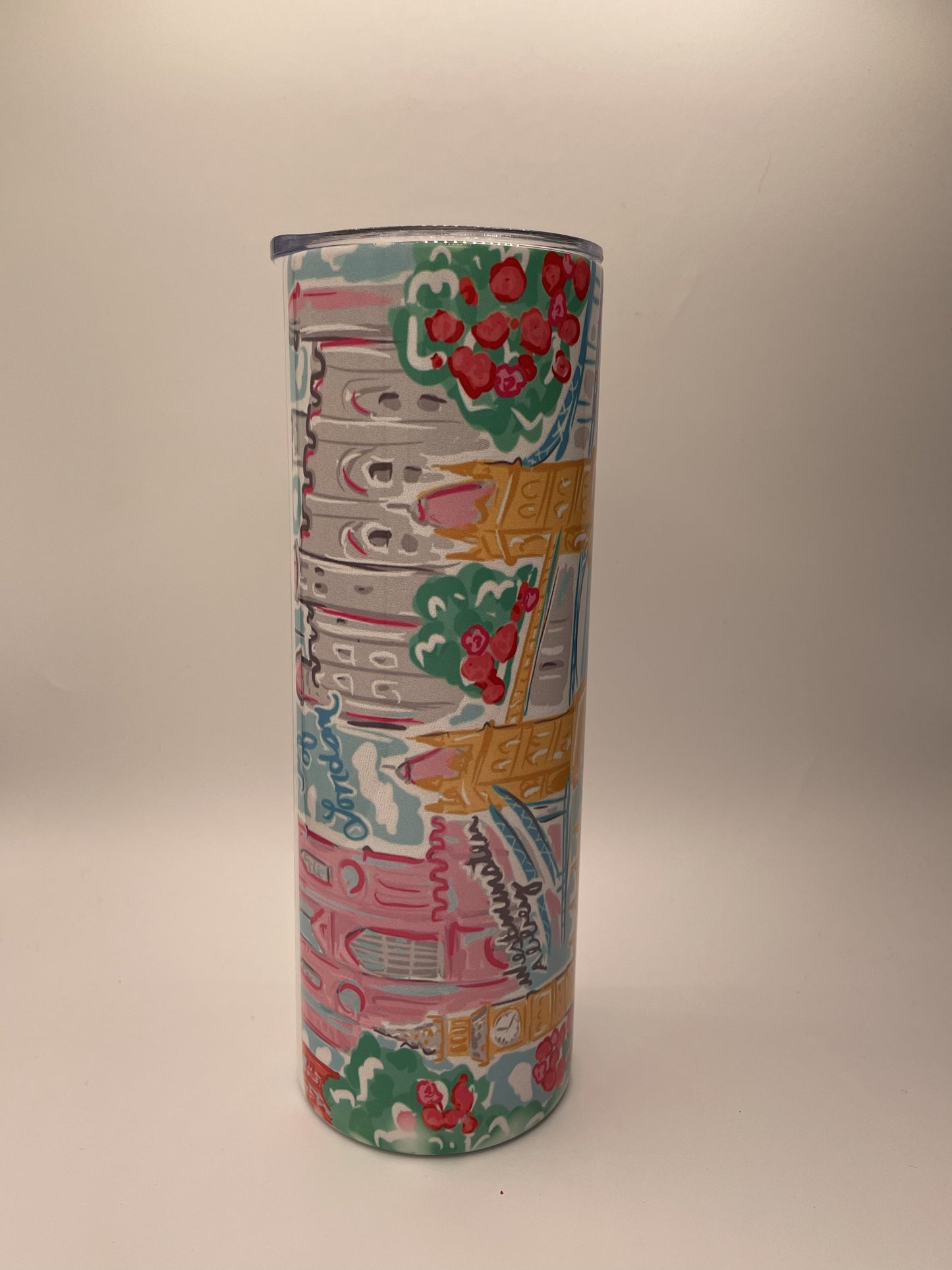 Tumblers - London, England 20oz & 30oz - pink