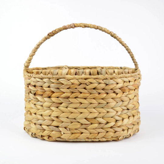 Natural Woven Utensil Caddy