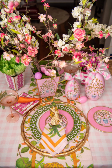 Rabbit Napkin Ring - Gold (4pk)