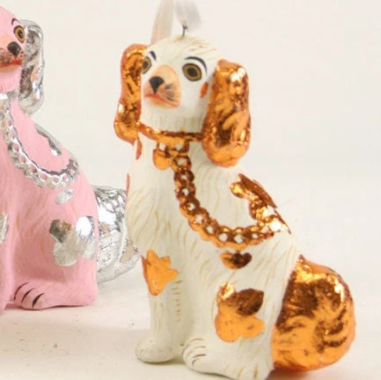 Prized Spaniel Ornaments - 3 colors available