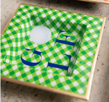 Tee Time Golf Enameled Smidge Tray