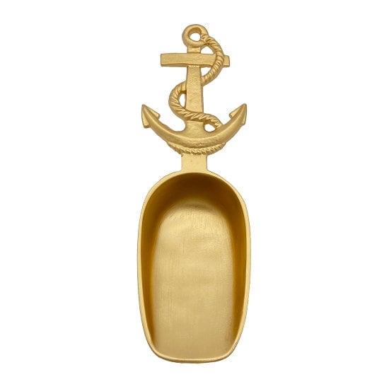 Gold Color Block Anchor Ice Scoop
