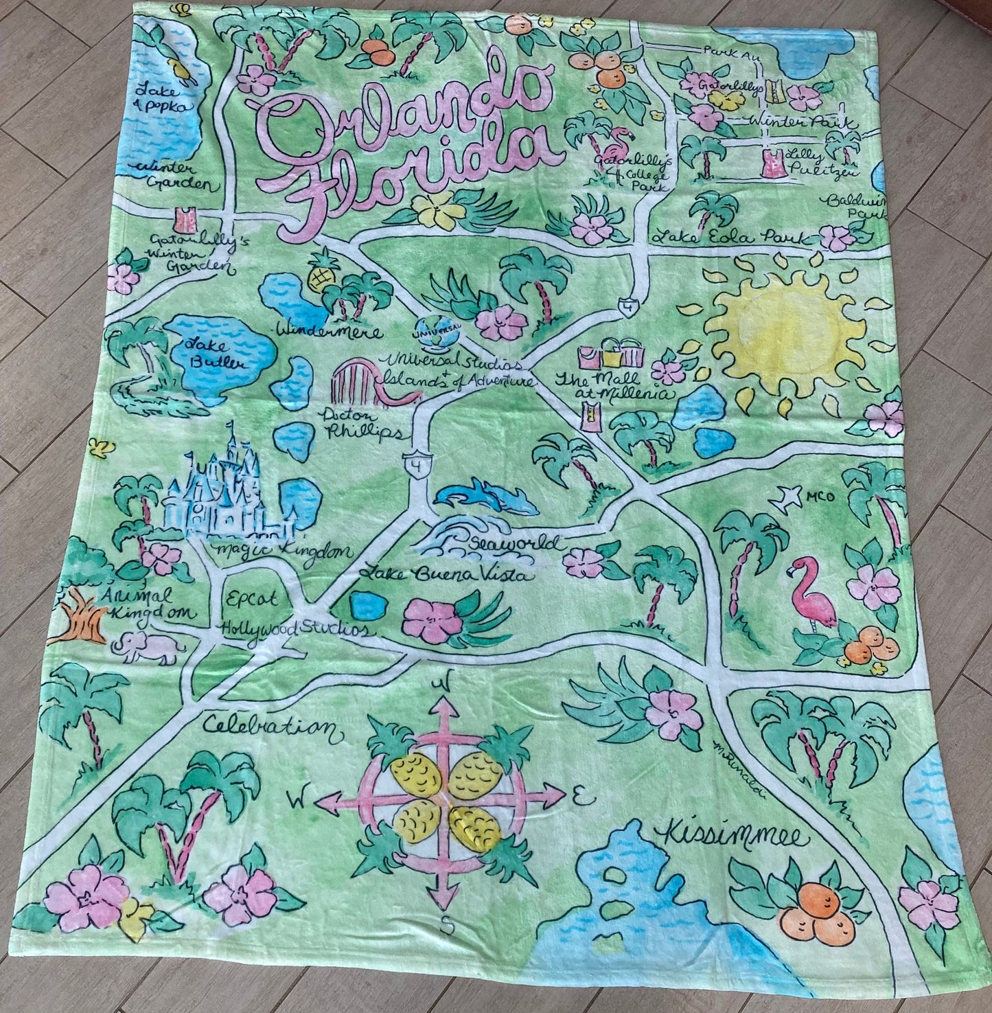 SALE! Orlando Florida Blanket