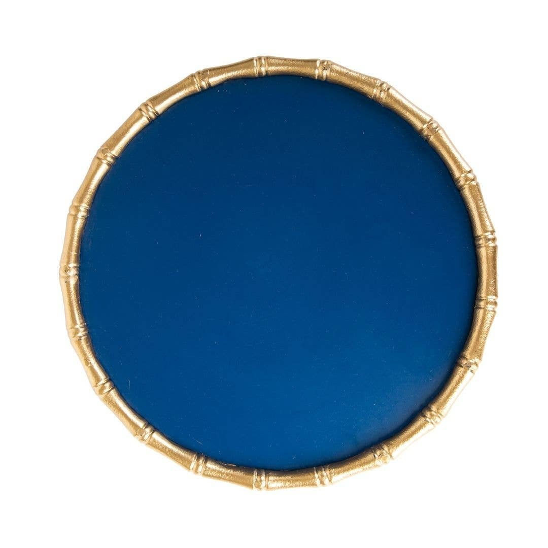 Navy Blue Color Block Chang Mai Chargettes (4pk)