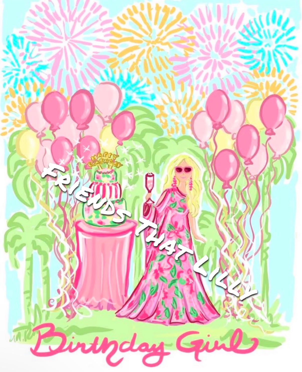 Women's T-shirts: FTL Birthday Girl