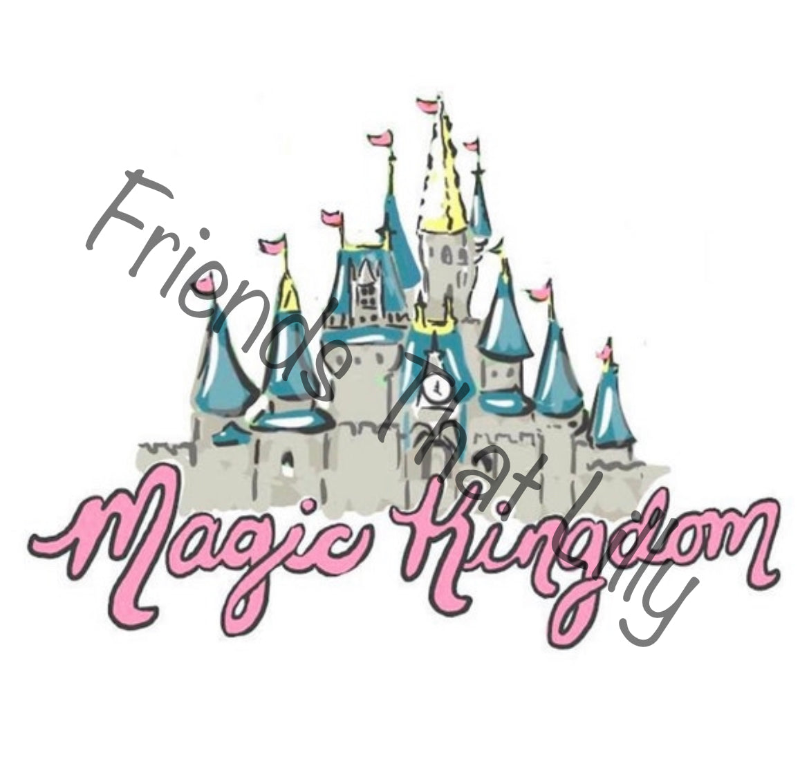 Zipper Popover: Magic Kingdom Map Design