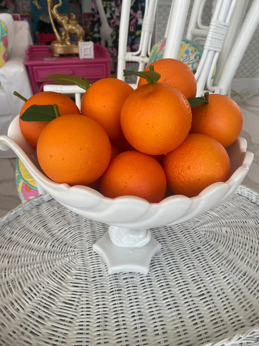 Hand Crafted Large Faux Oranges *set of 12*