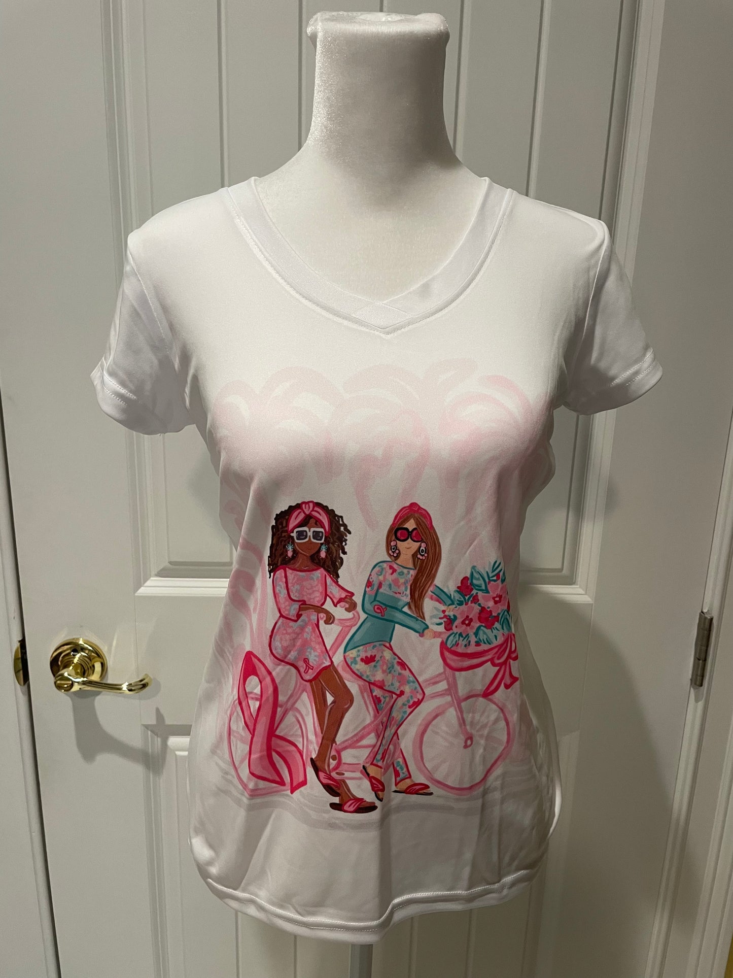 SALE! "Pinktober" Breast Cancer Illustration Shirts