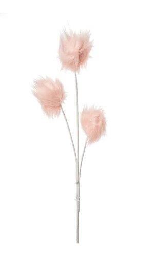 Flamingo Feather Puff Ball Spray