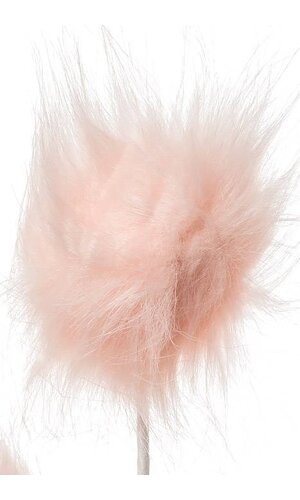 Flamingo Feather Puff Ball Spray