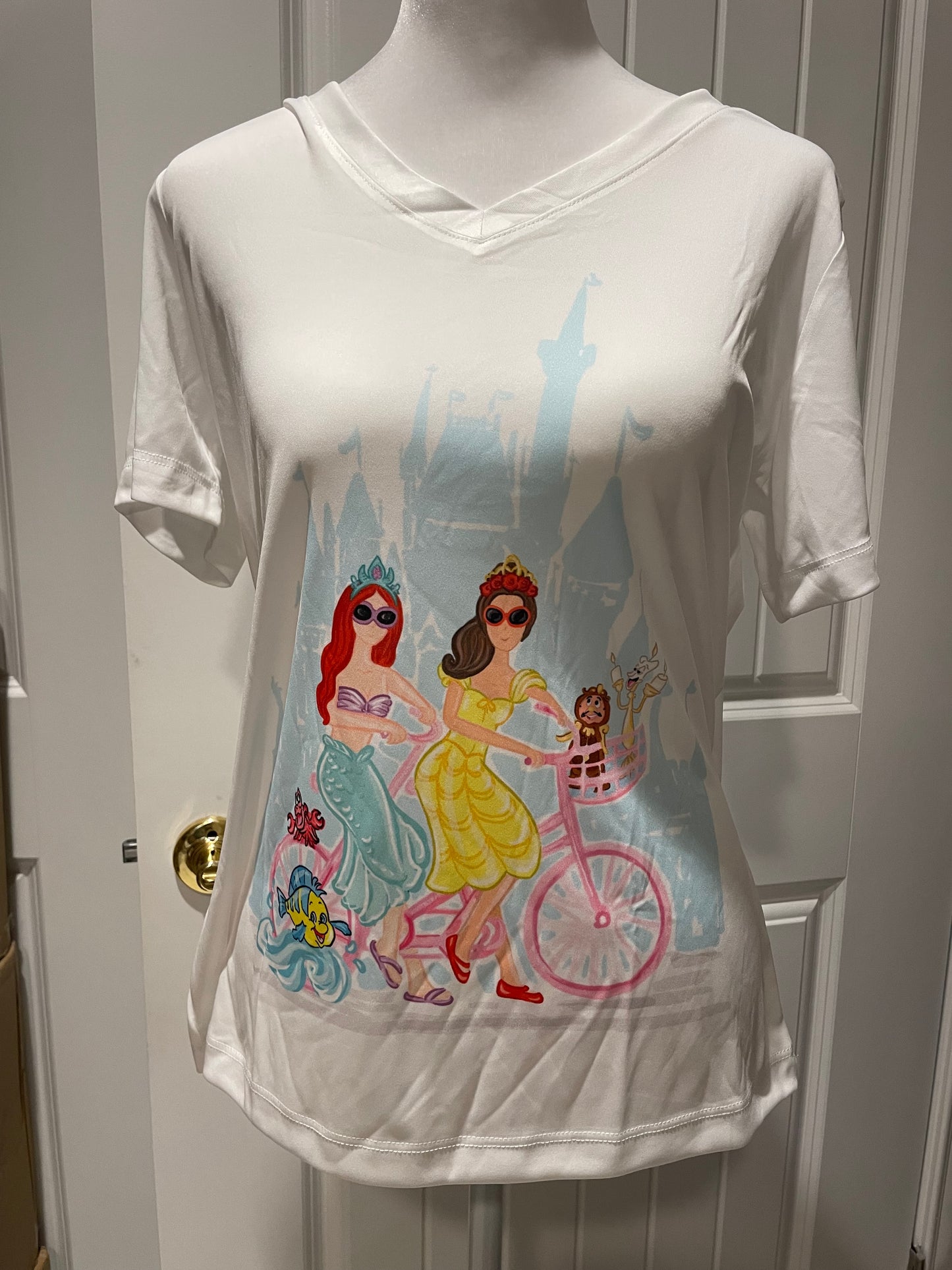 SALE! FTL Mermaid and Yellow Princess Illustration Shirts
