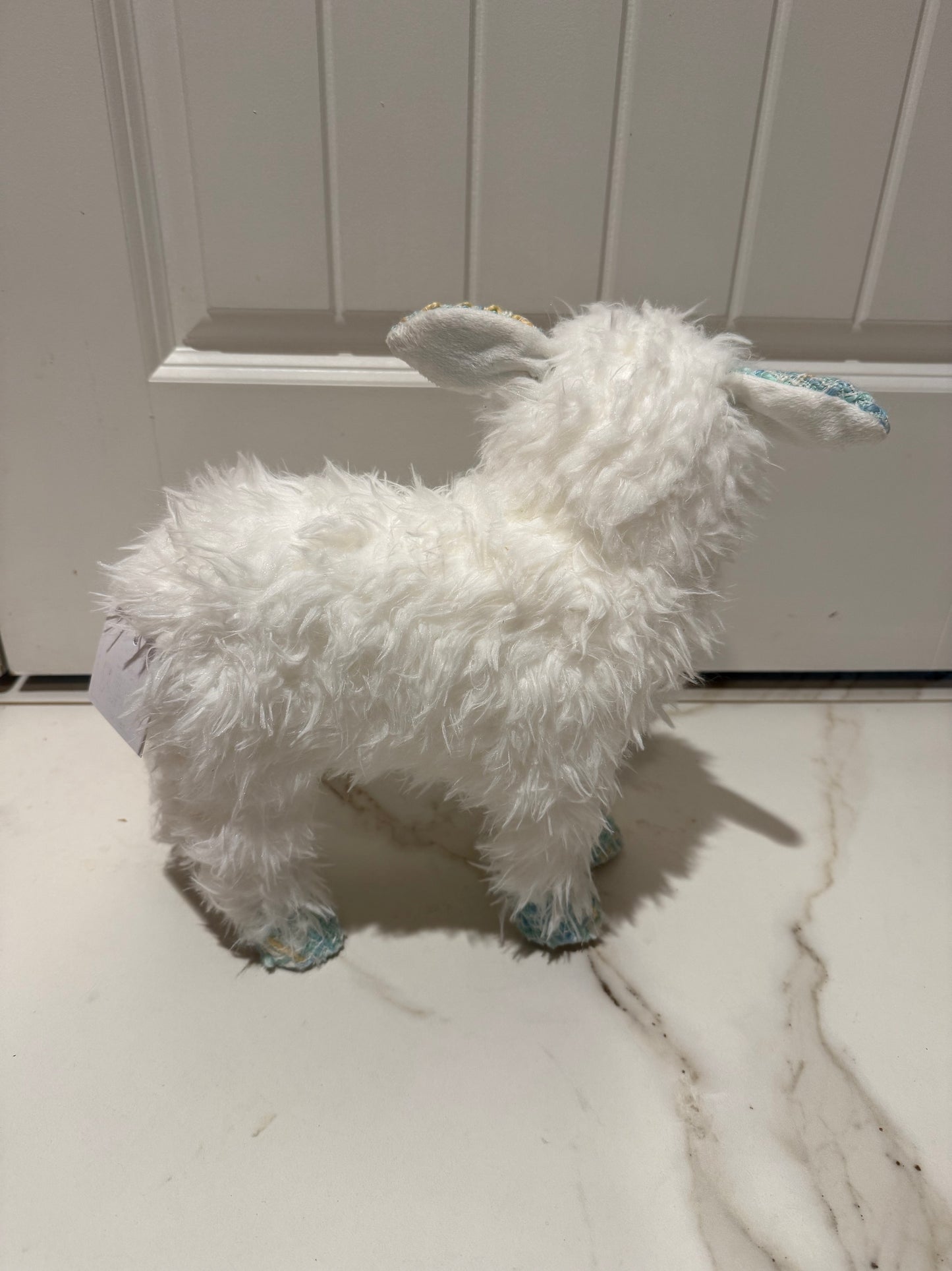 Cotton Candy Land Baby Lamb With Pastel Bow