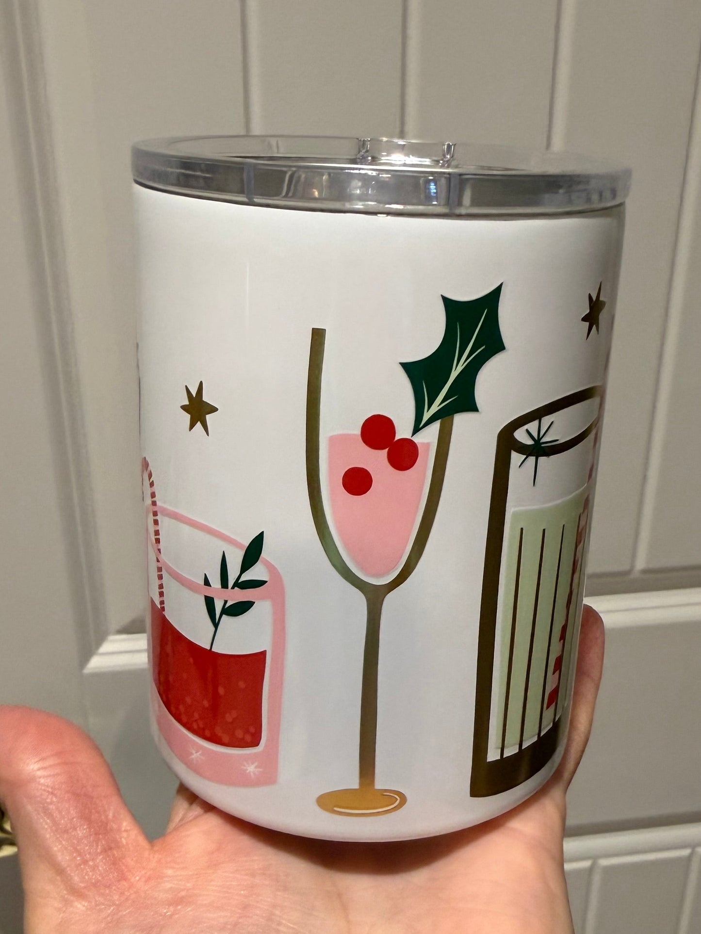 Stainless Steel Tumbler - Holiday Drinks