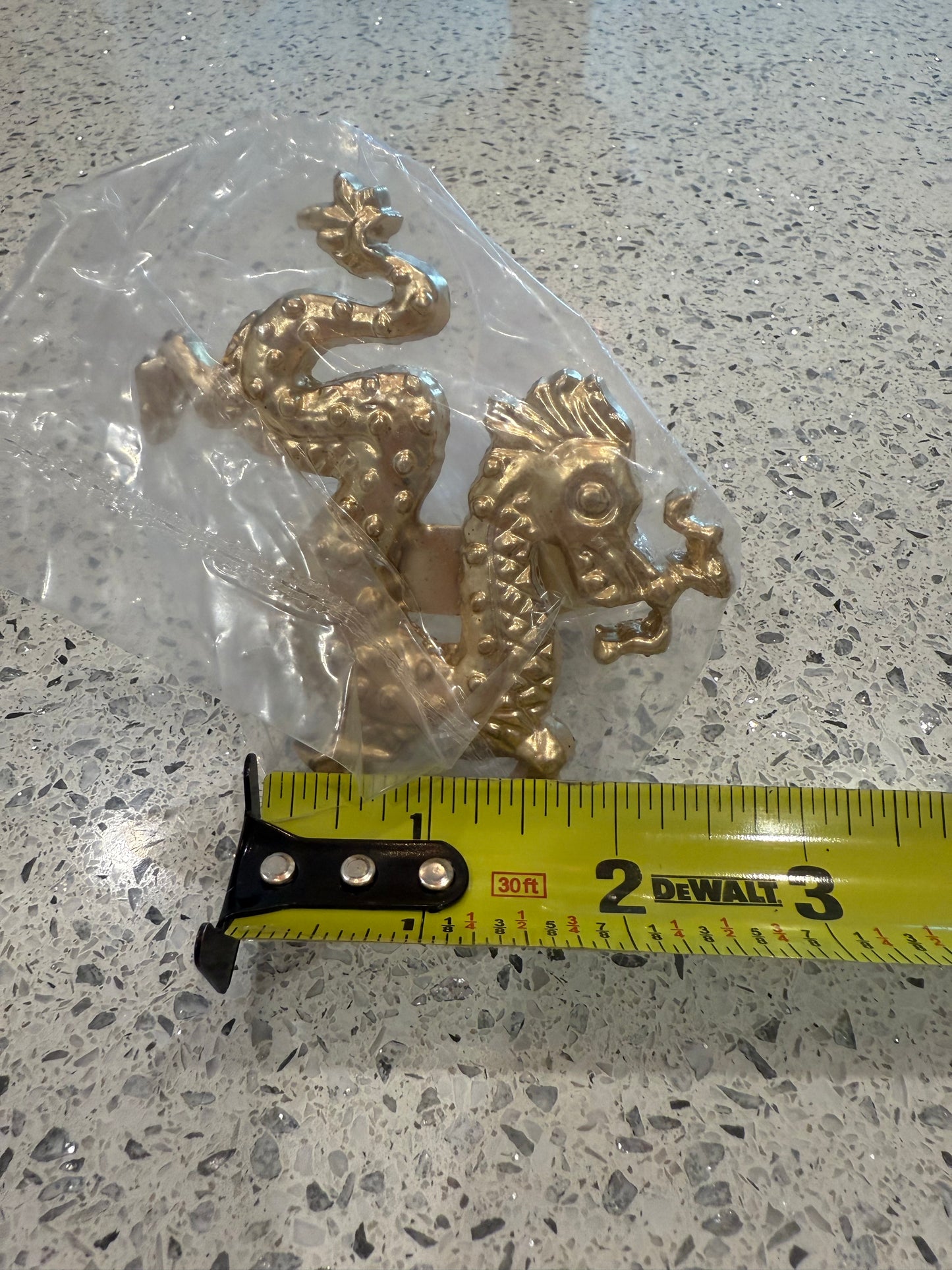 Gold Dragon Napkin Ring Set of Four