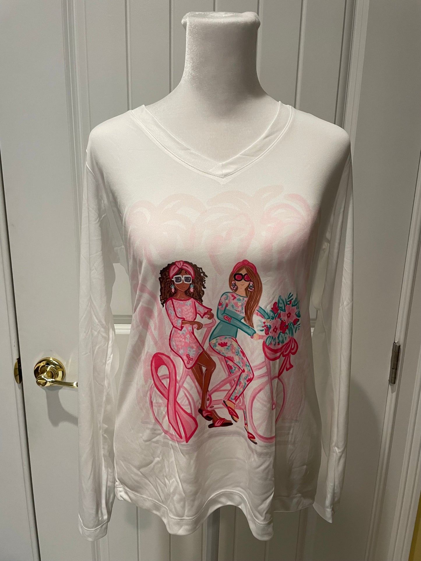 SALE! "Pinktober" Breast Cancer Illustration Shirts