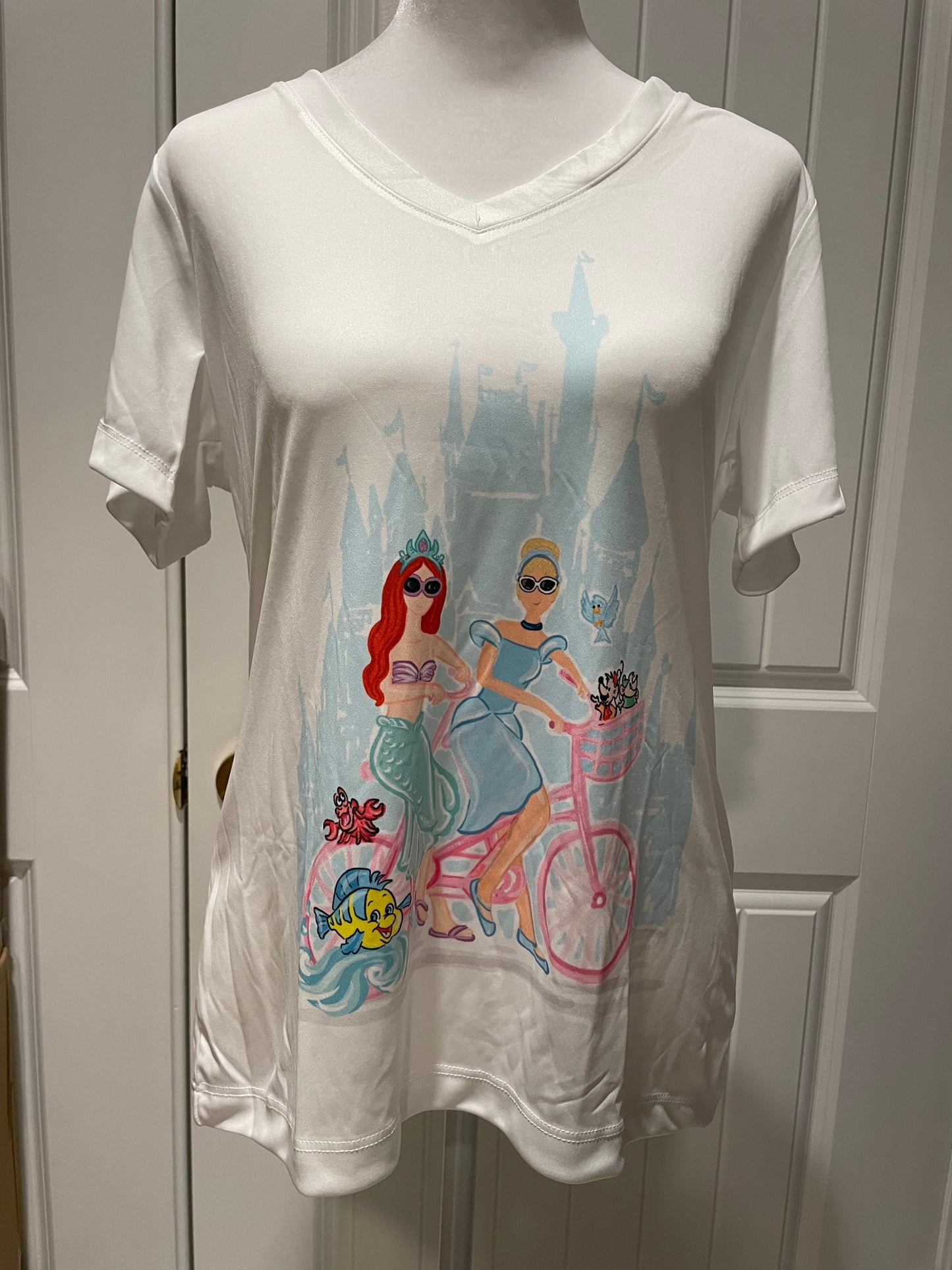 SALE! FTL Mermaid and Blue Princess Illustration Shirts