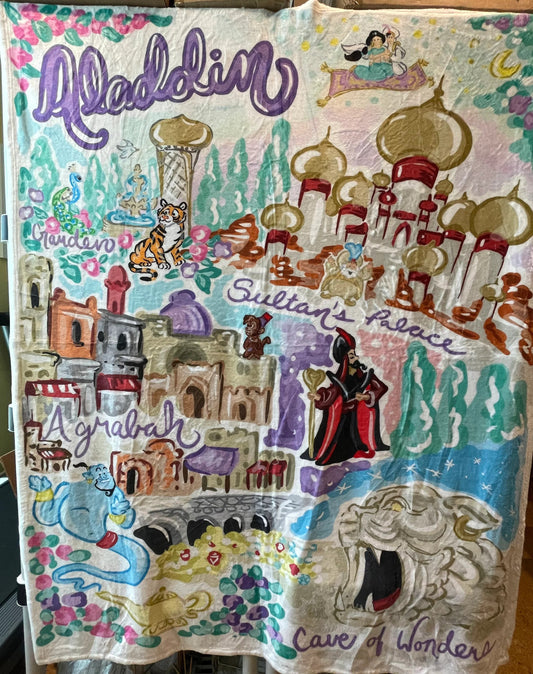 SALE! Aladdin Plush Blanket