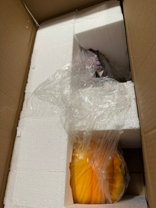 Spooky Season Purple Owl on Jack- O-Lantern Figurine